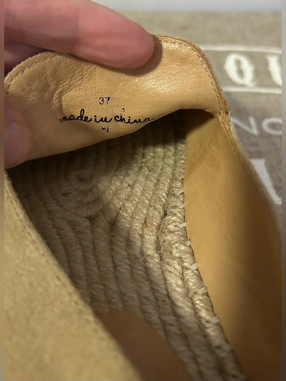 Joie Dafni beige suede